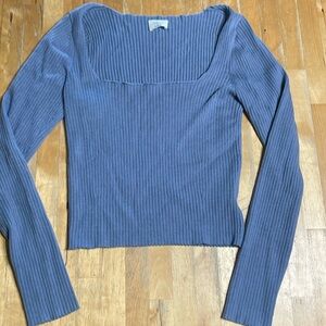 Aritzia Wilfred long sleeve square neck top